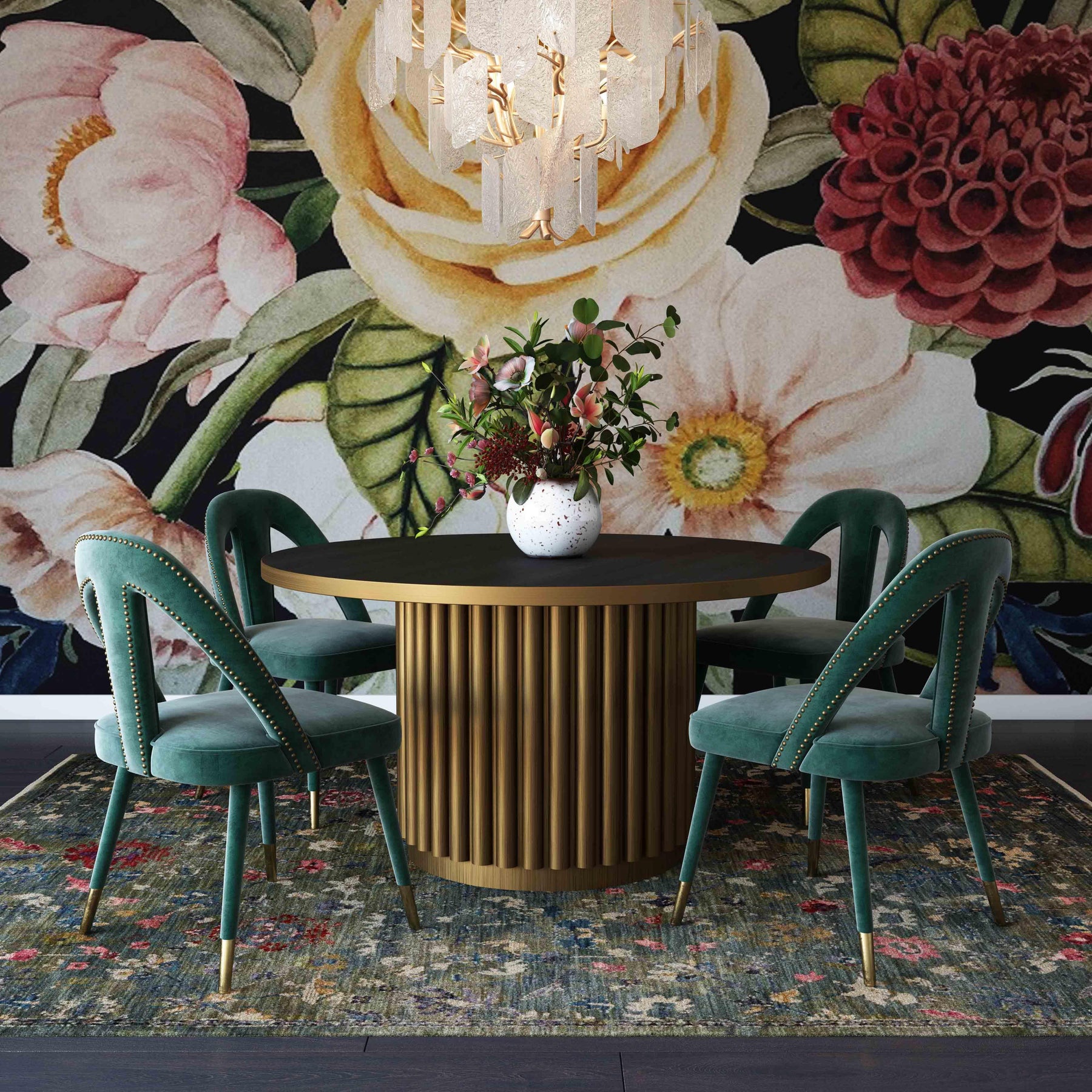 Modern living room furniture with cozyhome sofa and decor in Plano, TX