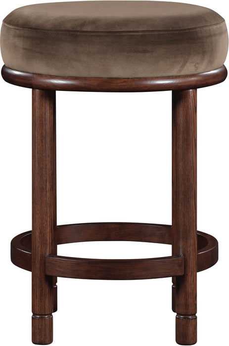 Monette - Counter Stool With Brown Base