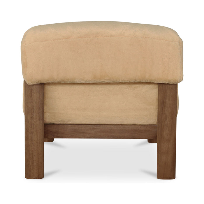 Pierce - Accent Chair Faux Fur - Brown