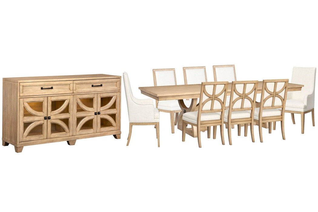 Coventry - Extendable Trestle Dining Table Set
