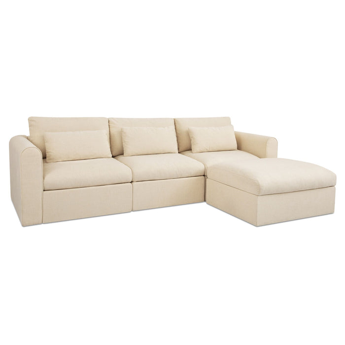 Swift - Lounge Modular Sectional - Light Beige