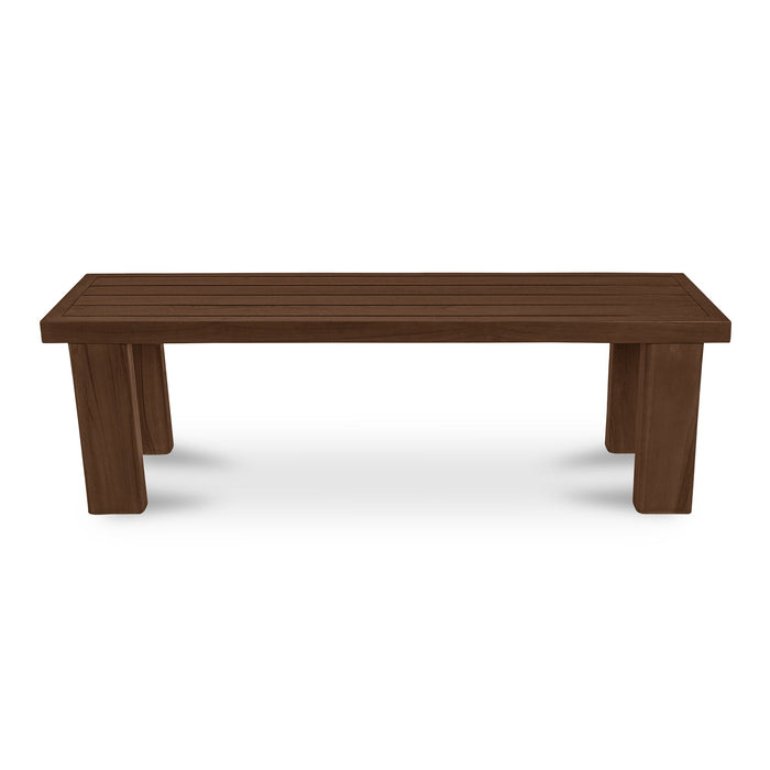 Marina - Ourdoor Dining Bench - Dark Brown
