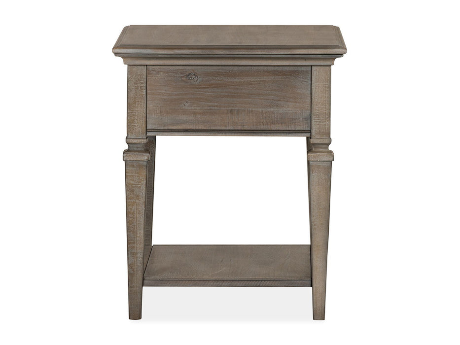 Lancaster - Rectangular End Table - Dove Tail Grey