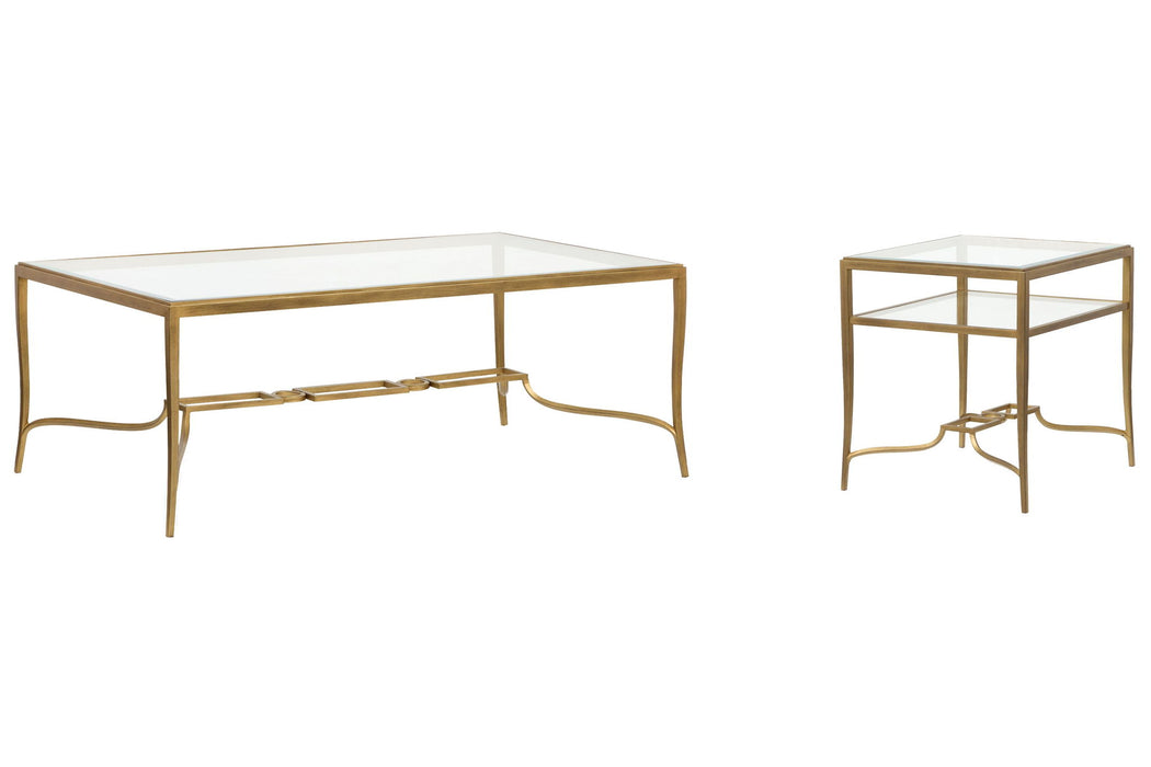 Lorena - Rectangular Cocktail Table Set
