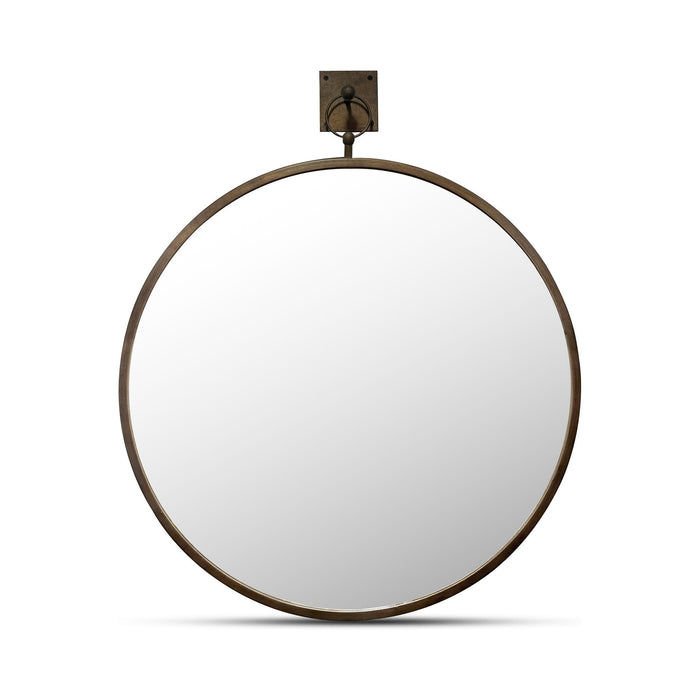 Cameo - Mirror - Aged Brass