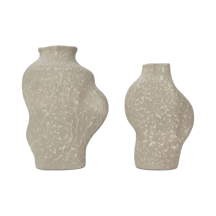 Lindi - 10" Vessel - Brown