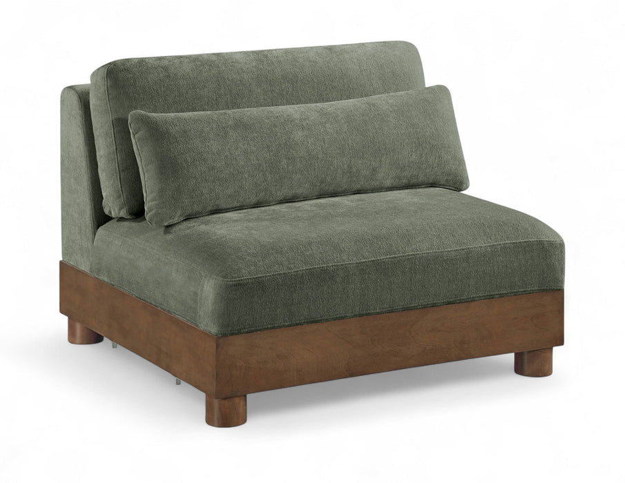 Turin - Fabric Upholstered Modular Armless Chair