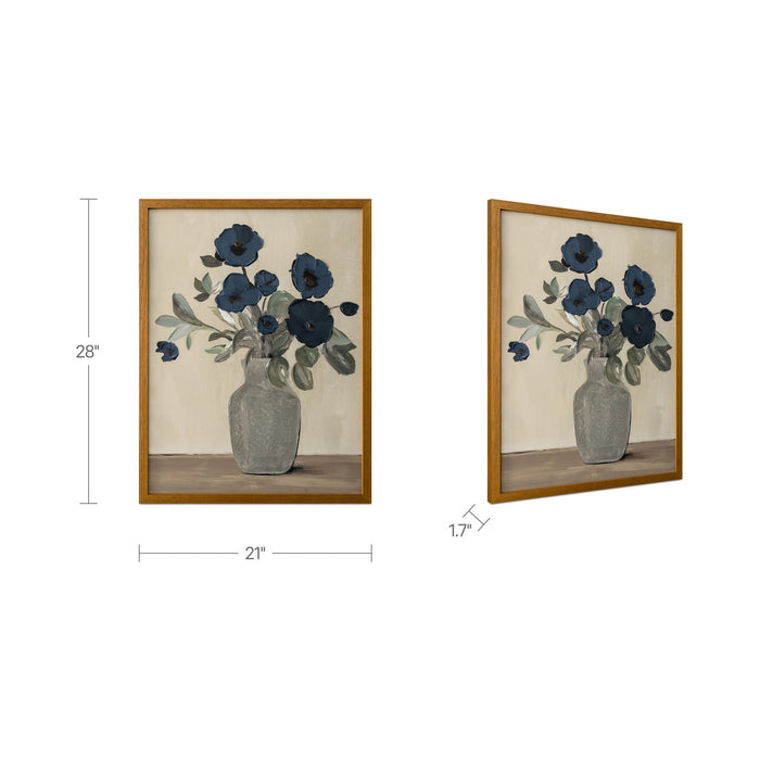 Sentiment - Framed Painting - Beige