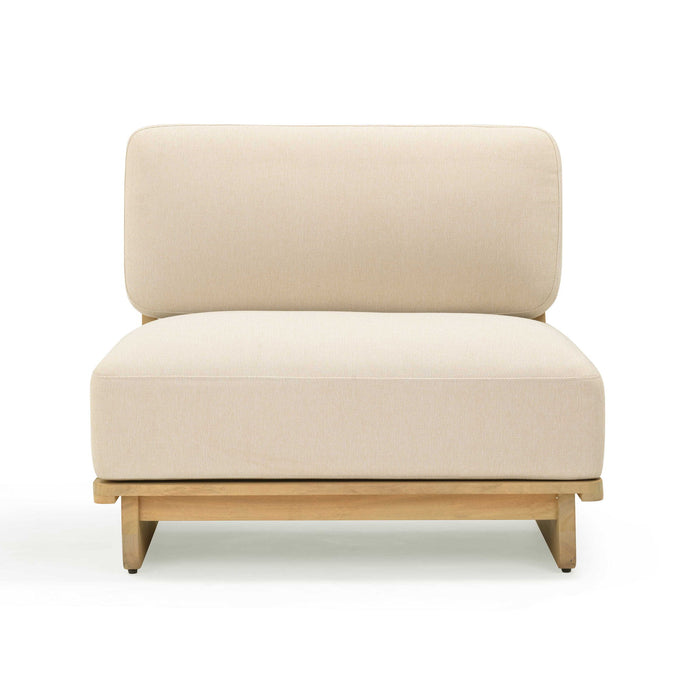 Reavan - Outdoor Lounge Chair - Cream