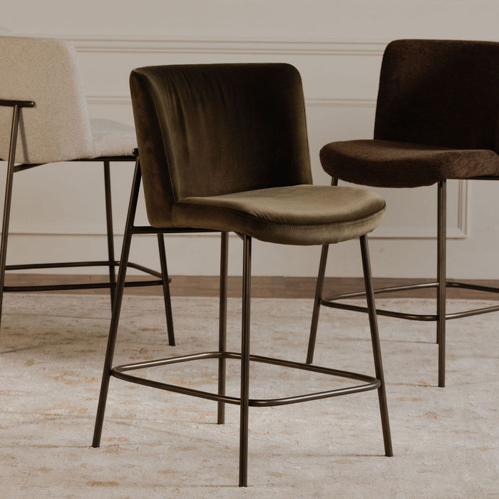 Early - Bar Stool - Dark Brown