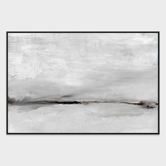 Hush - 60" x 40" Painting Art by Buddy Whitlock - Pearl Silver