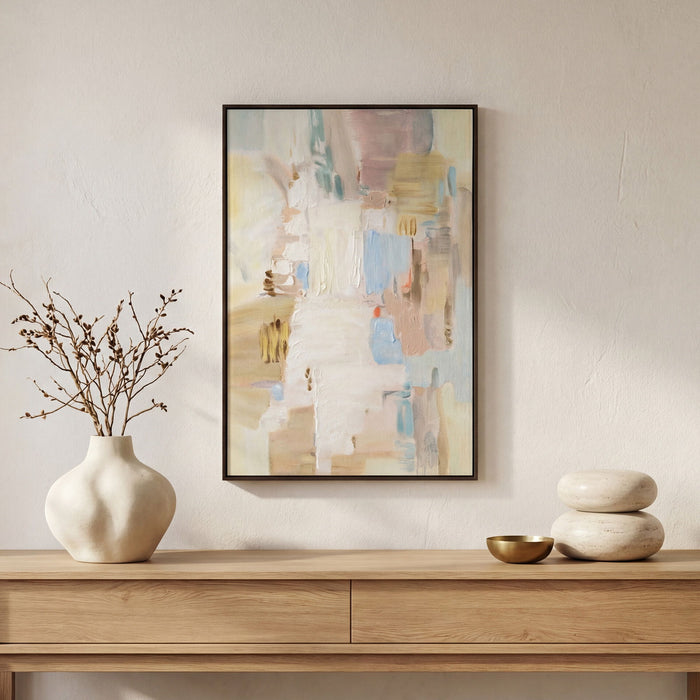 Lumen - Framed Painting - Multicolor