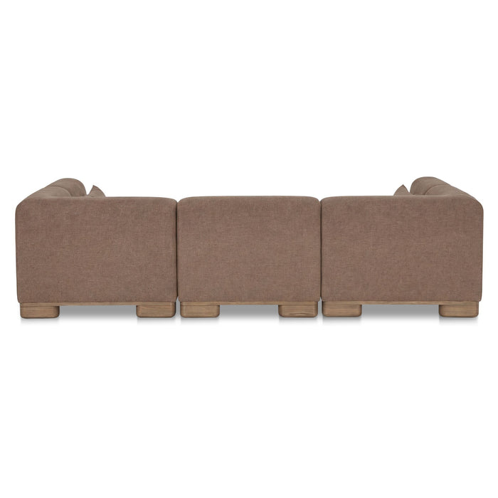 June - Dream Modular Sectional - Dark Brown