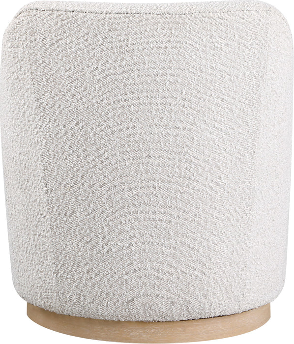 Clarita - Boucle Swivel Accent Chair