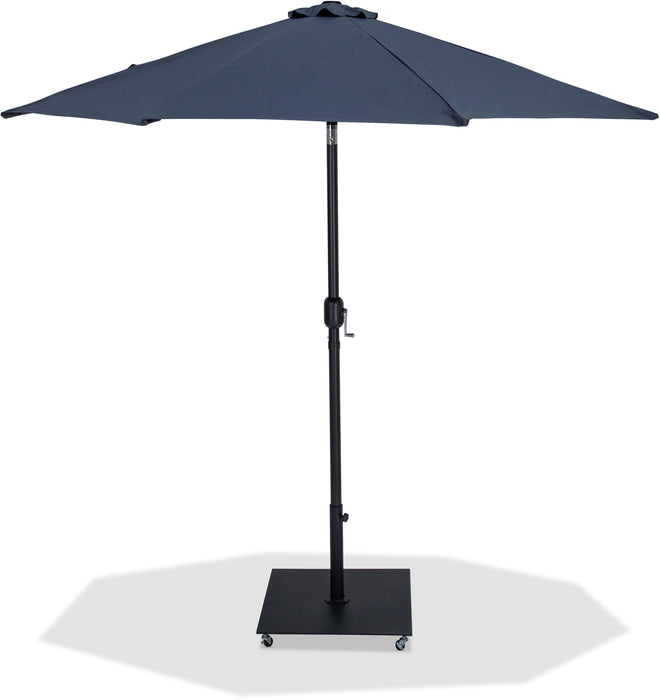 Fiji - Aluminum Patio Umbrella With Square Black Base