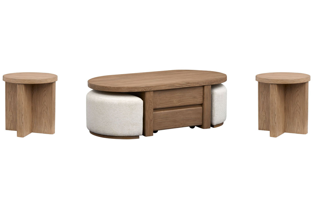 Hayden - Lift Top Storage Cocktail Table Set