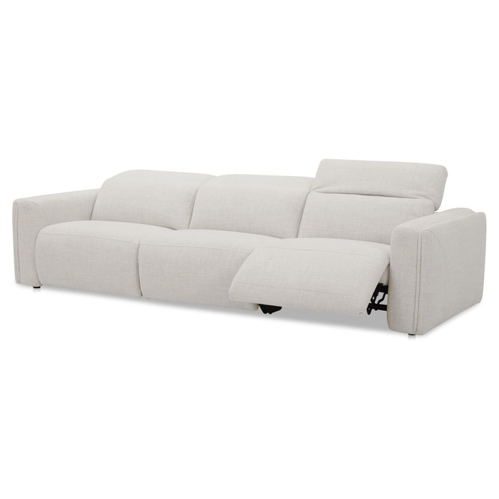 Wilder - Power Recliner Sofa - Flecked Oat / Beige