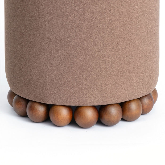Dex - Performance Vegan Mohair Ottoman