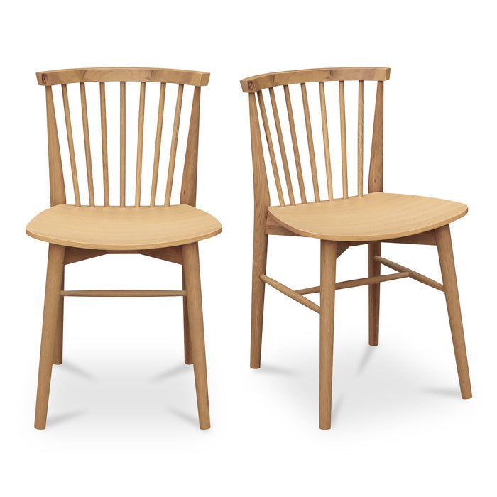 Marley - Dining Chair (Set of 2) - Light Brown
