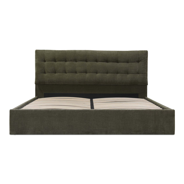 Sebastion - Queen Storage Bed - Green