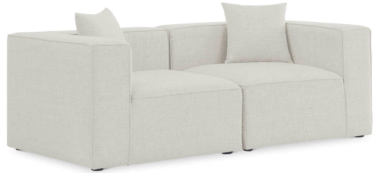 Cube - Linen Modular 2 Seat Sofa