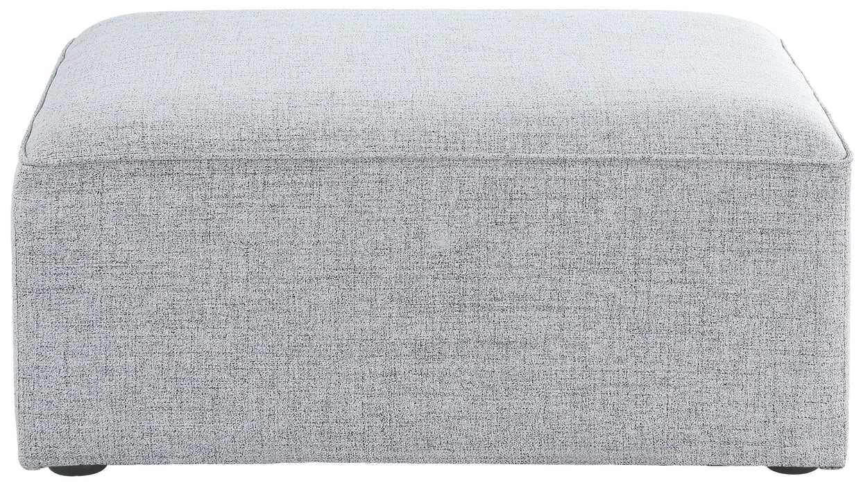 Cube - Linen Ottoman
