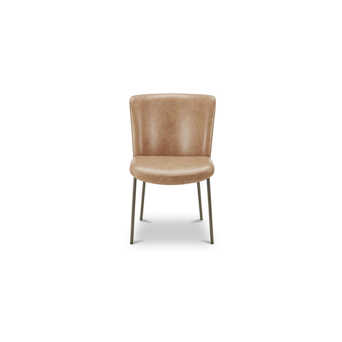 Early - Dining Chair Leather (Set of 2) - Tan