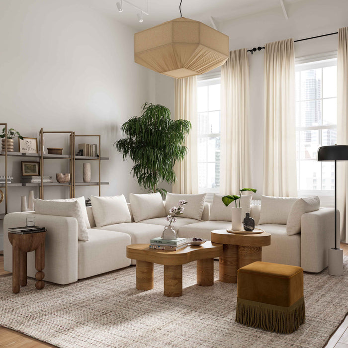 Hangover - Linen Fabric Sofa - Cream