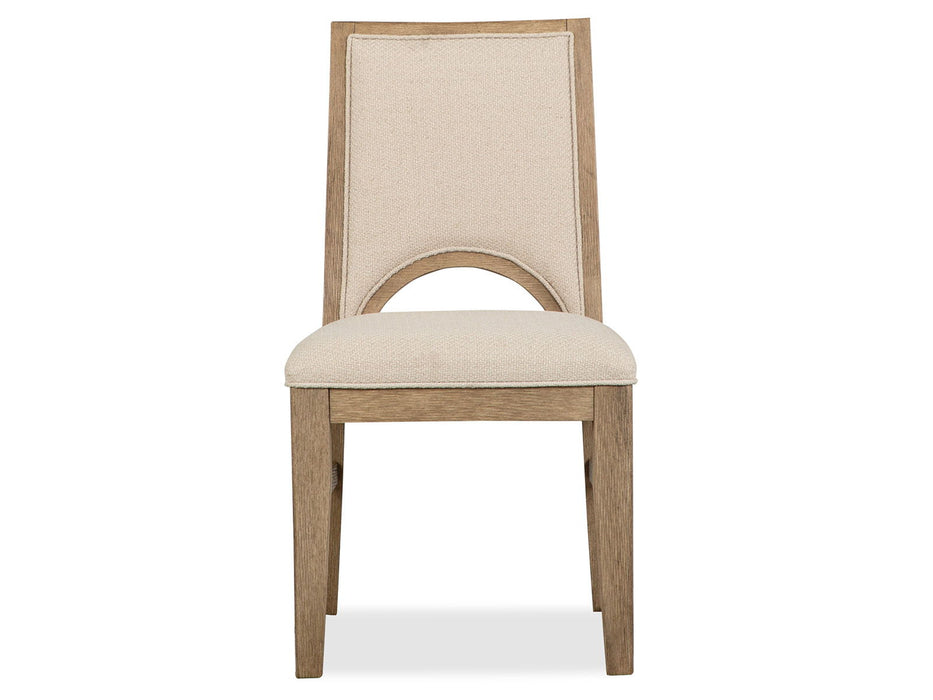 Tristan - Upholstered Side Chair (Set of 2) - Swiss Coffee