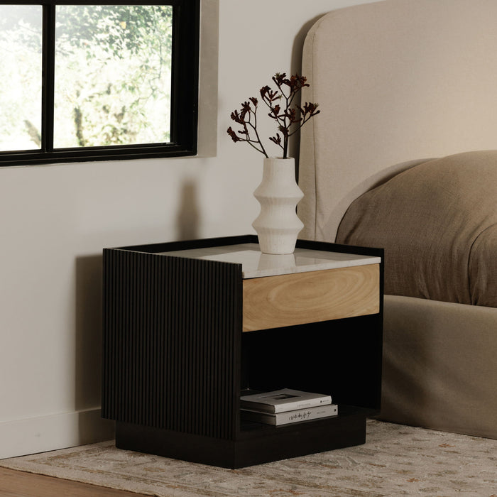 Carter - Nightstand - Black