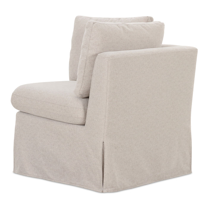 Fable - Slipcover Dining Corner Chair - Beige