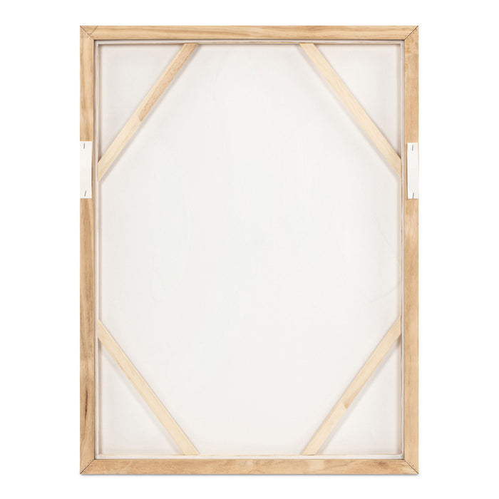 Chorus - Framed Painting - Beige