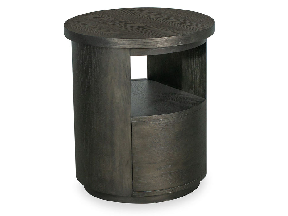 Bosley - Round End Table - Coffee Bean