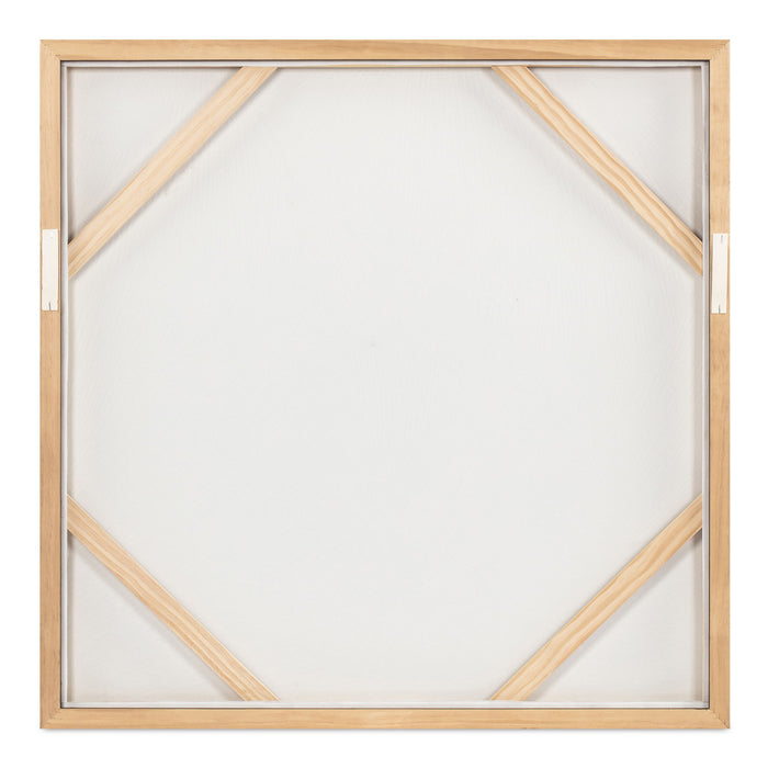 Flutter - Framed Painting - Cool Beige