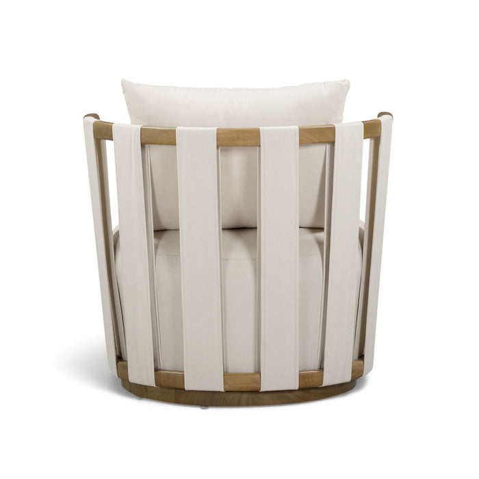 Paolo - Fabric Outdoor Accent Chair - Cream