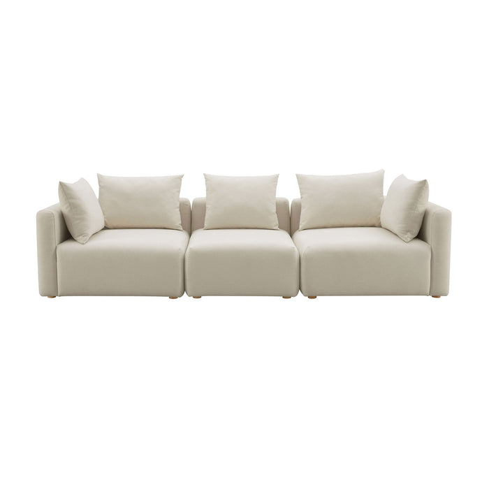 Hangover - Linen Fabric Sofa - Cream