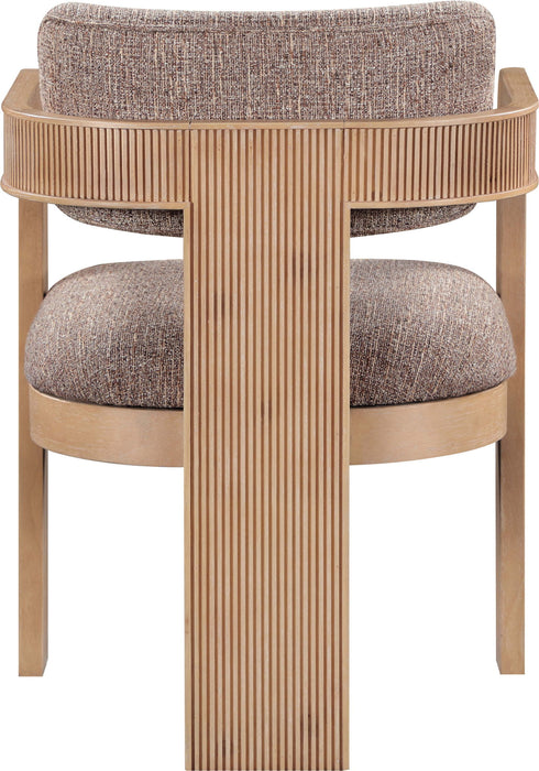 Sacha - Linen Dining Chair With Natural Base (Set of 2)
