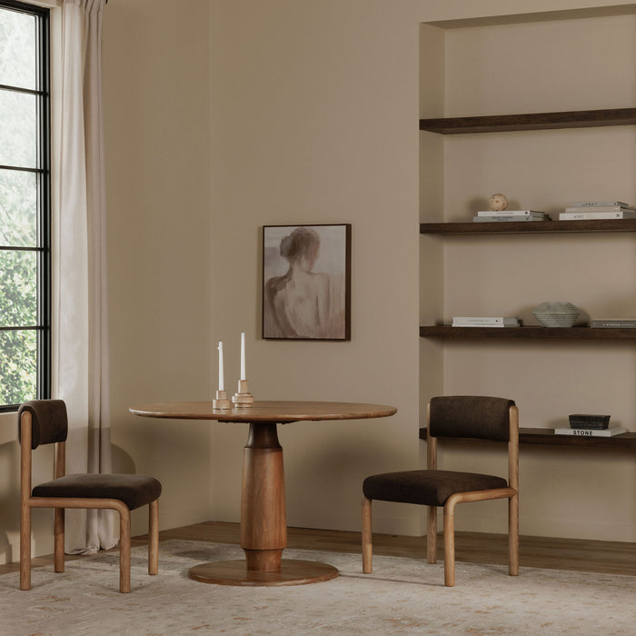 Clark - Dining Table - Brown