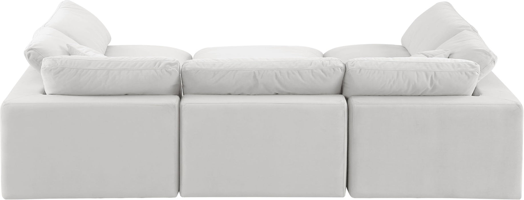 Comfy - 6 Piece Velvet Sectional