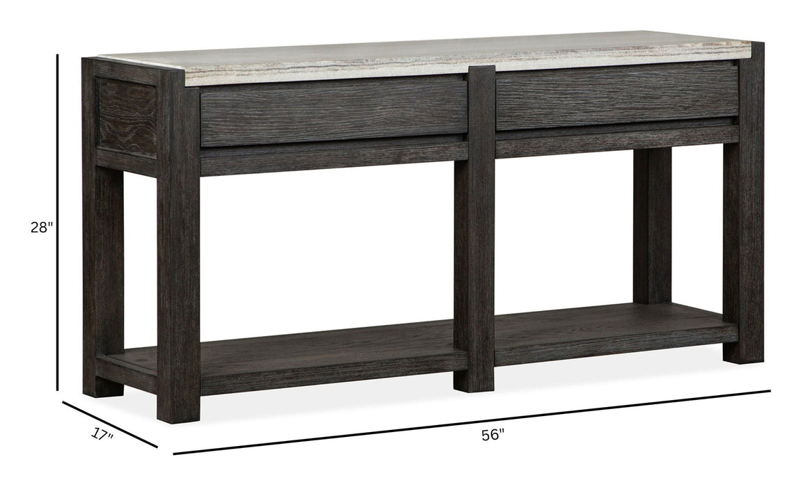 Plum Creek - Rectangular Sofa Table - Ravenwood Black