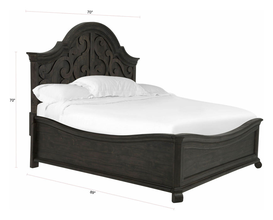 Bellamy - Complete Shaped Panel Bed