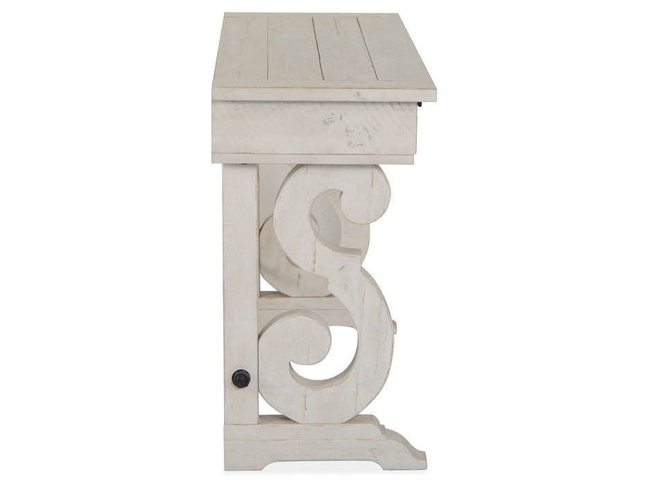 Bronwyn - Rectangular Sofa Table - Alabaster