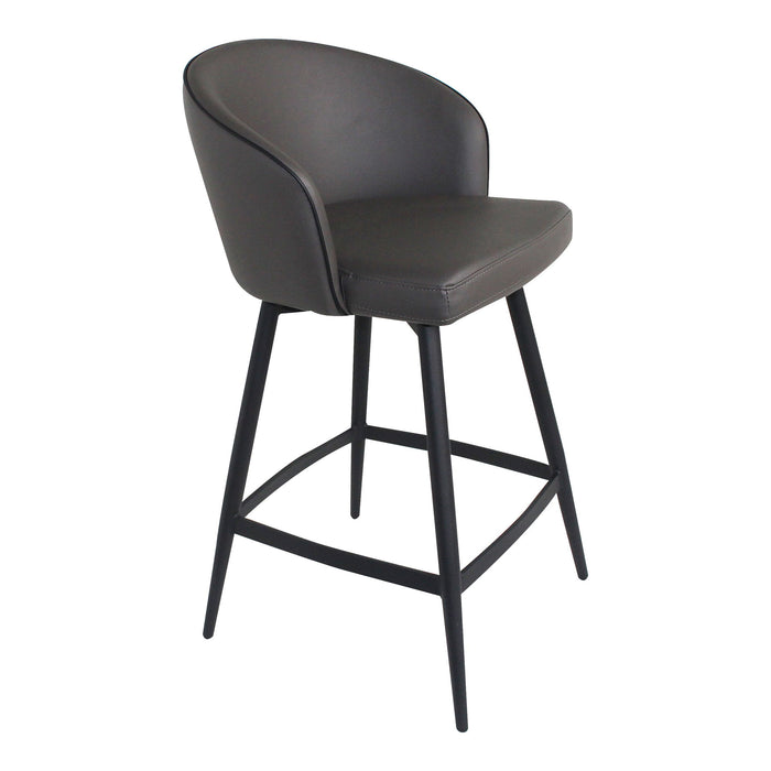 Webber - Swivel Counter Stool - Charcoal