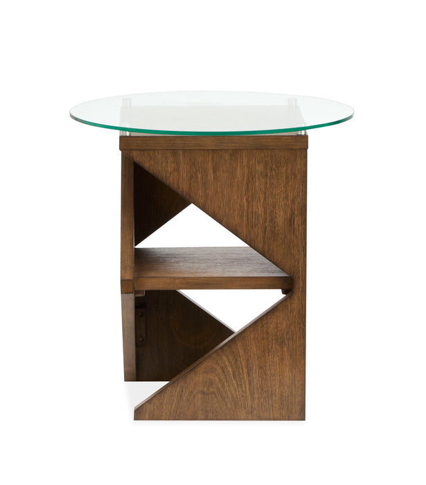 Vector - Round Accent Table - Russet