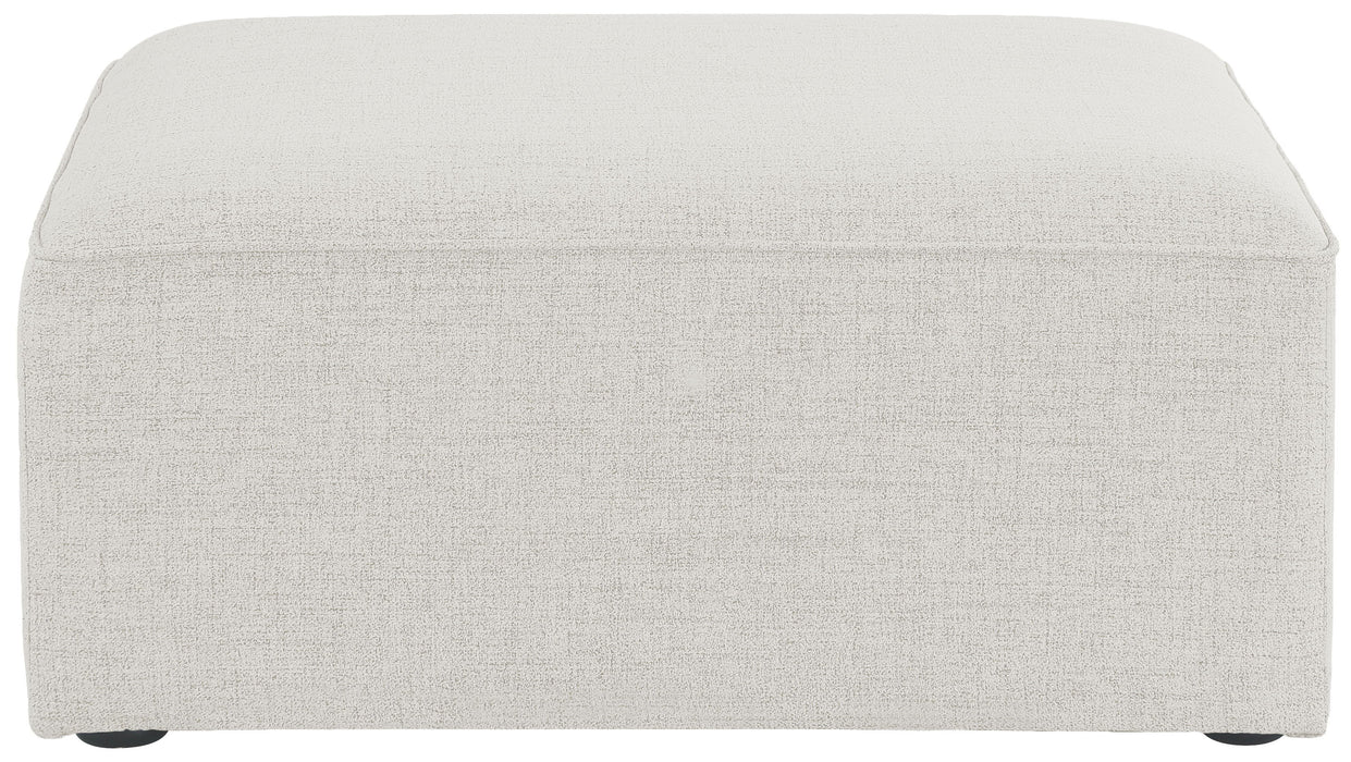 Cube - Linen Ottoman