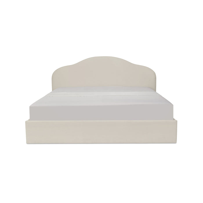 Maggie - Queen Storage Bed - Cream