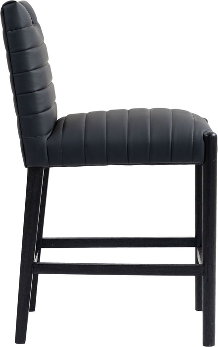 Aimee - Counter Stool - Black Legs