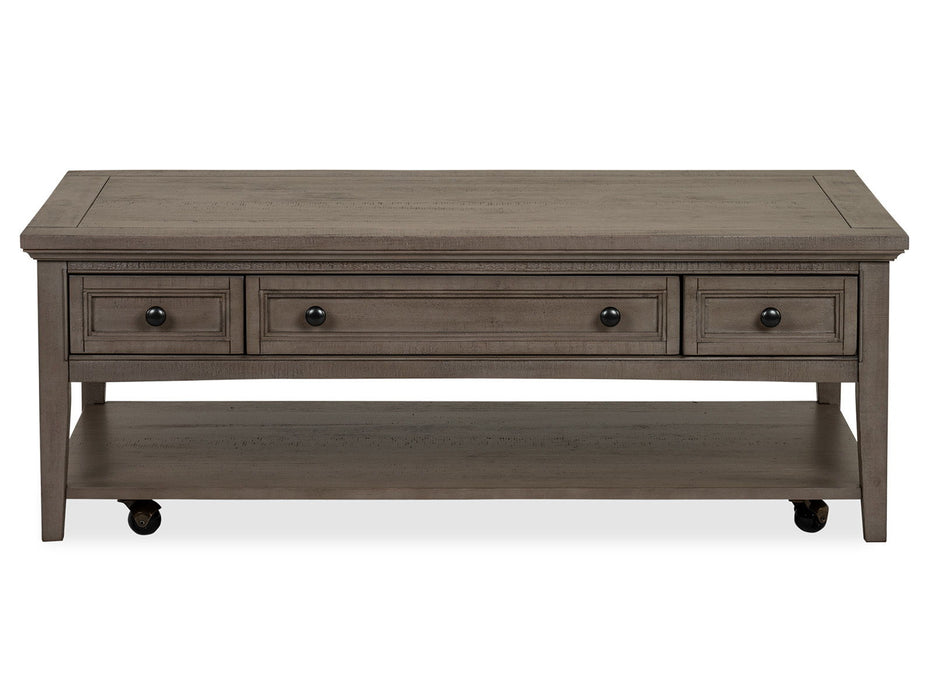 Paxton Place - Rectangular Caster Cocktail Table Set