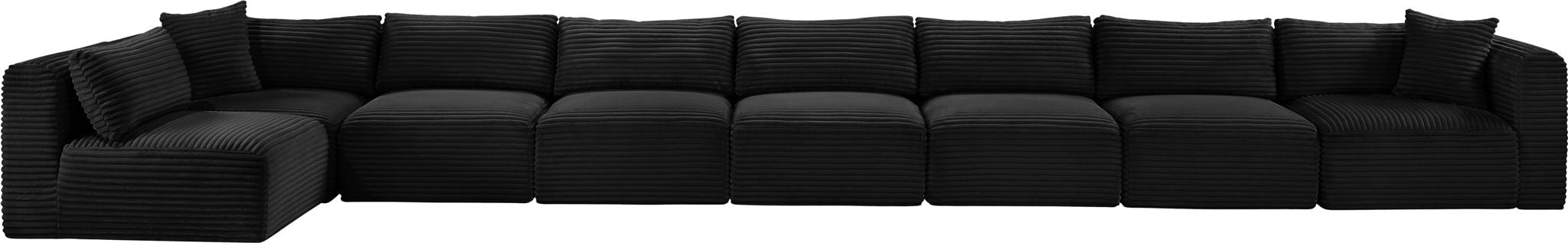 Shaggy - 8 Piece Modular Sectional