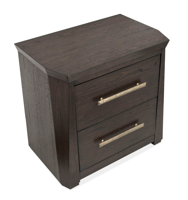 Tauren - Drawer Nightstand - Coffee Bean